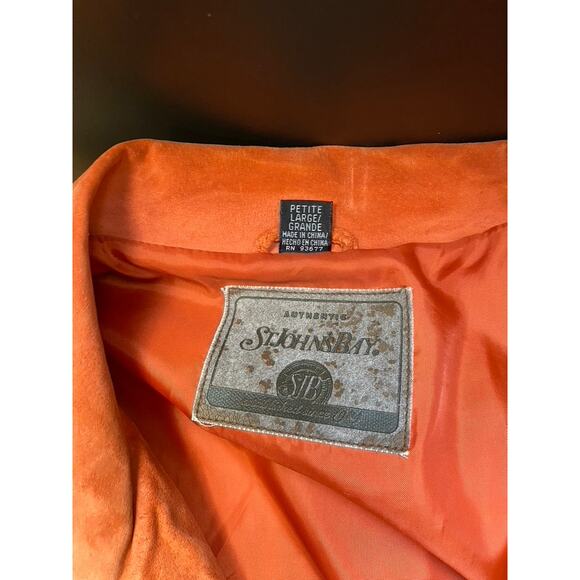 Orange Suede Jacket 90s - Picture 5 of 7